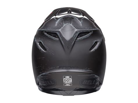 BELLMOTO26 BELL MATTE BLACK AND GREY OFF ROAD HELMET MOTO 9S FLEX