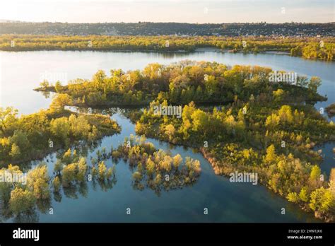 France Rhone Metropole De Lyon The Grand Parc De Miribel Jonage One