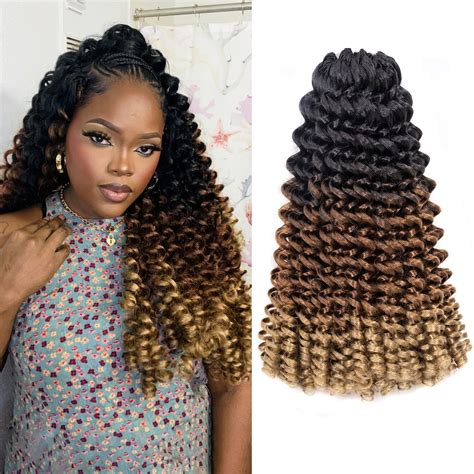 Wand Curl Crochet Hair 6 12 Inch 1 Pack Jamaican Bounce Wavy Curly P Toyotress