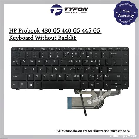 Hp Probook G G G Laptop Replacement Keyboard Without