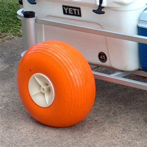 Fish N Mate Senior Fishing Cart With Balloon Tires By Anglers Beach