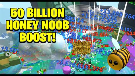 50 Billion Honey Noob Boost Donated Mythic Egg Bee Swarm Simulator