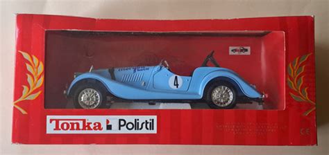 Morgan Plus Scale Model Tonka Polistil Light Blue Morgancarbadges