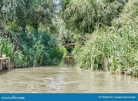 0km Of Danube, Ukraine, The End Of Danube River Where It Connects With ...