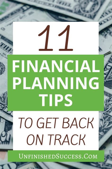 Financial Planning Tips - Unfinished Success