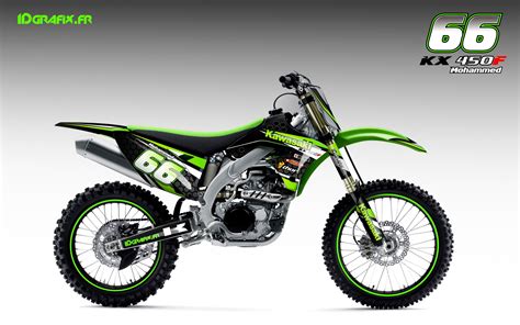 Kit Deco Factory Series For Kawasaki Kx Kxf