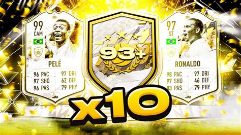 Omg 99 Pele I Opened 10 X 93 Icon Moments Packs And Got This Youtube