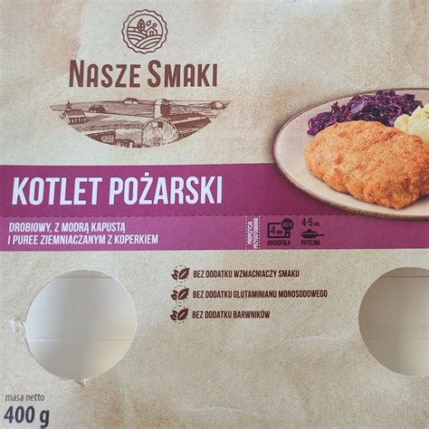 Kotlet Po Arski Drobiowy Z Modr Kapust I Puree Ziemniaczanym Z