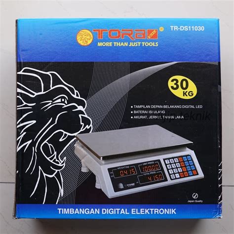 Jual Timbangan Duduk Digital Tora Kg Timbangan Digital Shopee