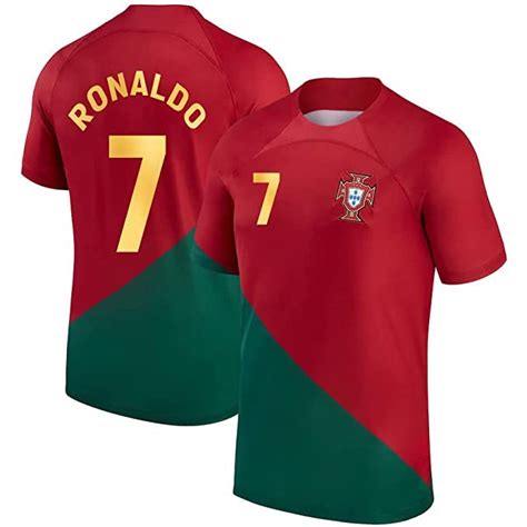 Buy Prostaticfootball Jersey Portugal Ronaldo Home Kit For Men And