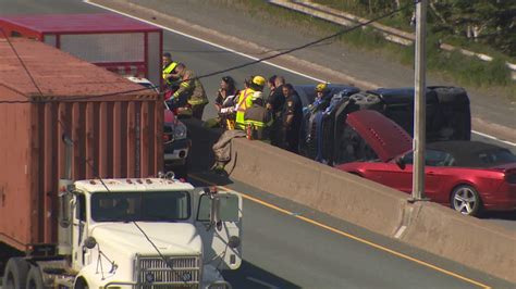 Pedestrian Struck On Pitts Memorial Drive Multi Car Crash Follows An Hour Later Cbc News