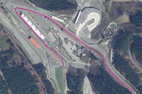 Spa Francorchamps Track Layout F Circuit Map Guide Details