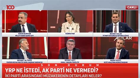 Ak Parti Ile Ittifak G R Meleri S Ras Nda Neler Ya And Yeniden Refah