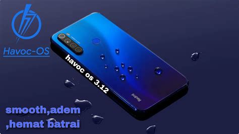 Pasang Rom Havoc Os 3 12 Redmi Note 8 Ginkgo YouTube