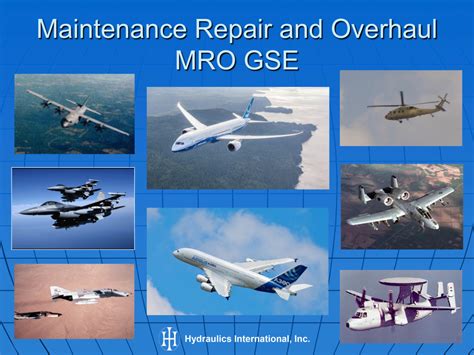 MRO Ground Support Equipment GSE