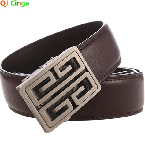 New Brown Belt Men Automatic Buckle Men S Belts Business Casual