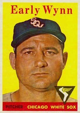 1958 Topps Early Wynn 100y Baseball Card