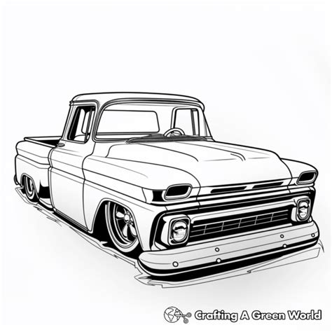 Chevy Truck Coloring Pages - Free & Printable!