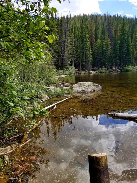 Nature In The Raw Stock Image Image Of Colorado Lake 154201327