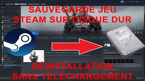 Tuto Mettre Ses Jeux Steam Sur Disque Dur Externe Et Interne