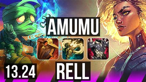 AMUMU Kai Sa Vs RELL Ezreal SUP Rank 5 Amumu 3 4 20 300