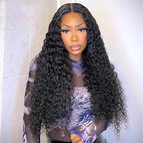 Amazon X Curly Lace Front Wigs Human Hair Hd Transparent