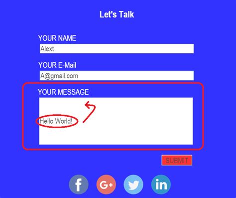 How To Align Textbox In Html