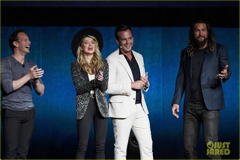 Jason Momoa Amber Heard Bring Aquaman To Cinemacon Photo