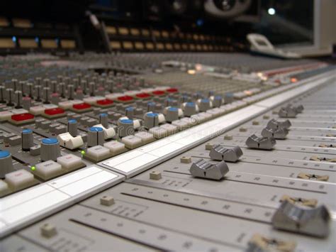 Mixing board stock image. Image of music, vocal, producer - 2687483