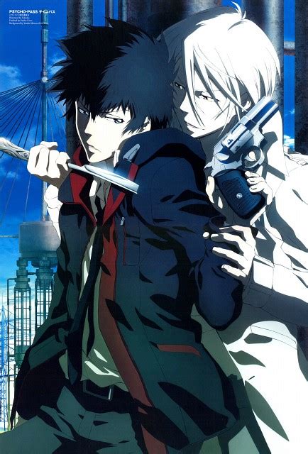 Production Ig Psycho Pass Shinya Kougami Shougo Makishima Prince Animage