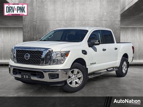 Pre Owned 2017 Nissan Titan SV Crew Cab Pickup In West Palm Beach