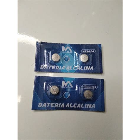 Bateria Alcalina Ag Sr Sw Lr Cartela Pe As V