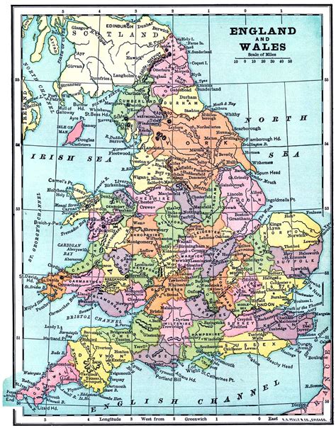 Historical Maps Of England