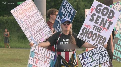 Westboro Baptist Protests At Atlanta Hbcu Graduation Ceremonies