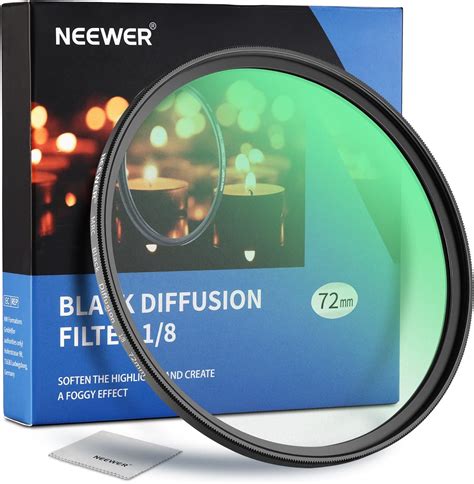 Neewer Mm Black Diffusion Filtro Nebbia Filtro Effetto