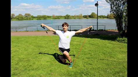 Resistance Band Fitness Tube Workout Mit 7 Brillianten Übungen Youtube