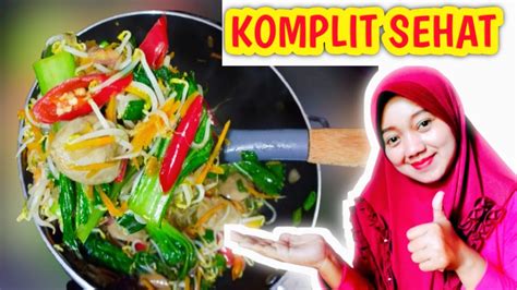 Punya Tauge Sawi Dan Wortel Di Rumah Bikin Menu Sehat Sayur Komplit