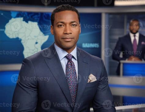 Handsome news anchor. 42750962 Stock Photo at Vecteezy