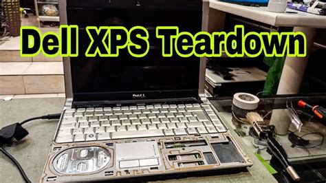 Dell Xps Laptop Teardown Youtube