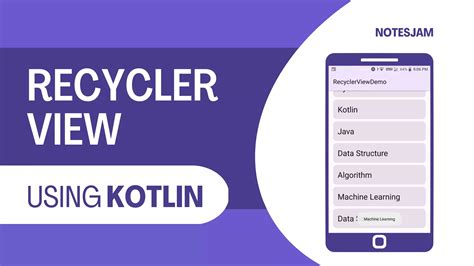 Implementing Recyclerview In Android With Kotlin