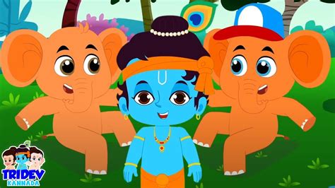 Ek Mota Hathi ಗುಬ್ಬರೆ ವಾಲಾ More Popular Kannada Rhymes For Kids