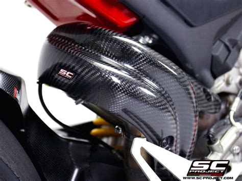 SC Project Carbon Heat Shield For Ducati Panigale V4 2to4wheels