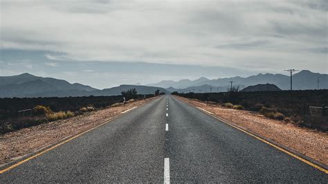 Download Wallpaper 1920x1080 Road Highway Asphalt Mountains Horizon