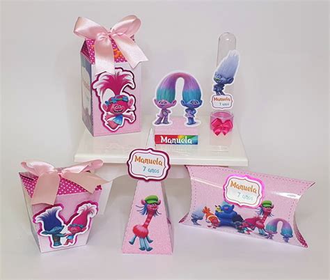 Kit Festa Trolls Elo Produtos Especiais