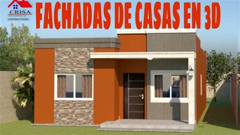 FACHADAS DE CASAS SENCILLAS MODERNAS Y ECONÓMICAS YouTube