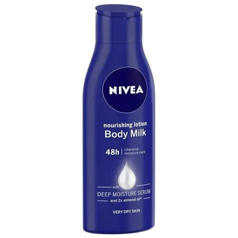 Nivea Body Milk Nourishing Body Lotion With X Almond Oil For H