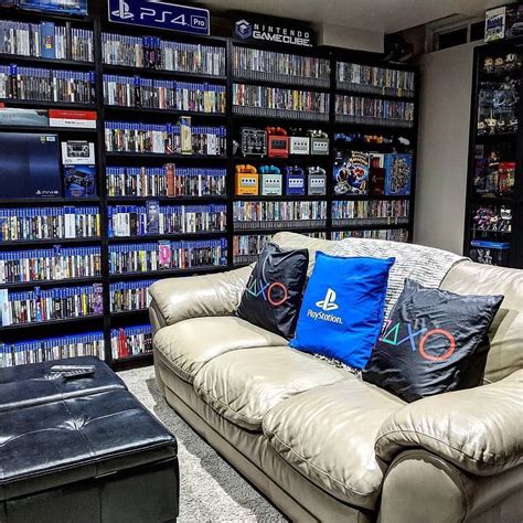 Look At That Wall 😱 Playstation Room Video Game Room Design Small