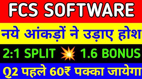 FCS Software Share Latest News Today Fcs Software Stock Latest News