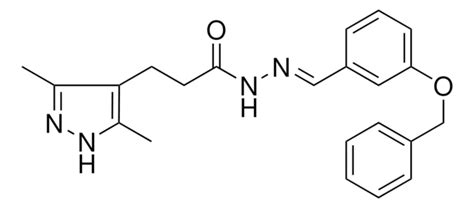 N Benzyloxy Benzylidene Dimethyl H Pyrazol Yl