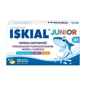 Iskial JUNIOR x30 kapsułek do żucia Apteka Polska APTE PL